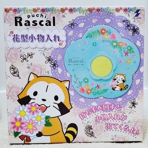 Rascal the Raccoon Flower Shaped Accessory Case